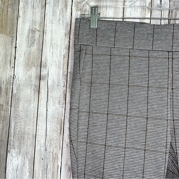 Loft Grey Plaid Pull On Leggings - Picture 4 of 5